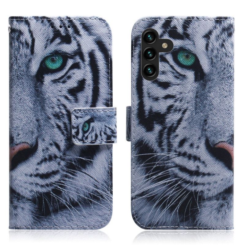 Housse Samsung Galaxy A13 5G Face De Tigre