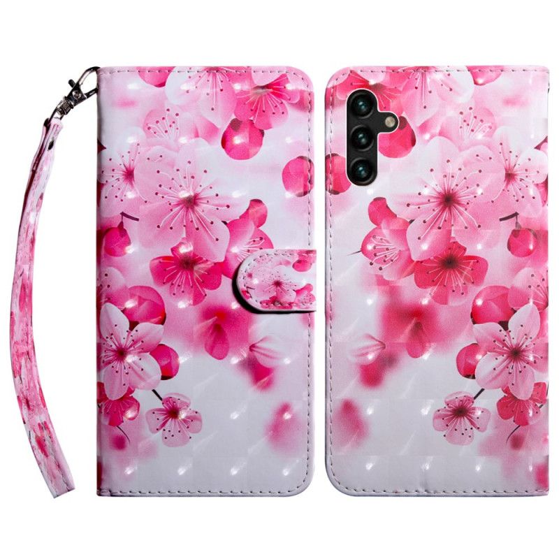 Housse Samsung Galaxy A13 5G Fleurs Roses