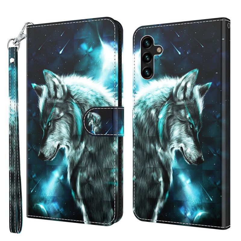 Housse Samsung Galaxy A13 5G Loup Majestueux