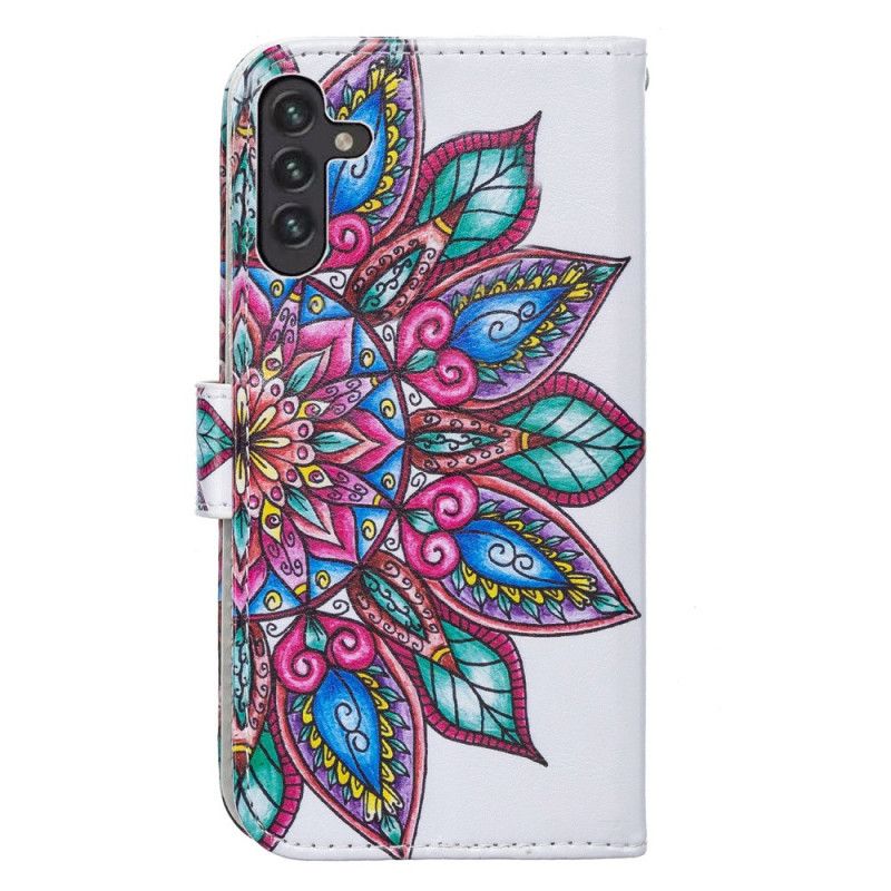 Housse Samsung Galaxy A13 5G Mandala Dessiné