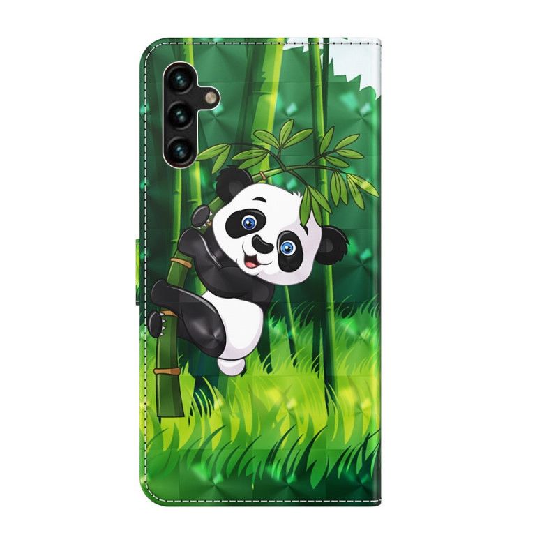 Housse Samsung Galaxy A13 5G Panda Et Bambou