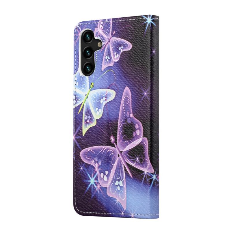 Housse Samsung Galaxy A13 5G Papillons Souverains