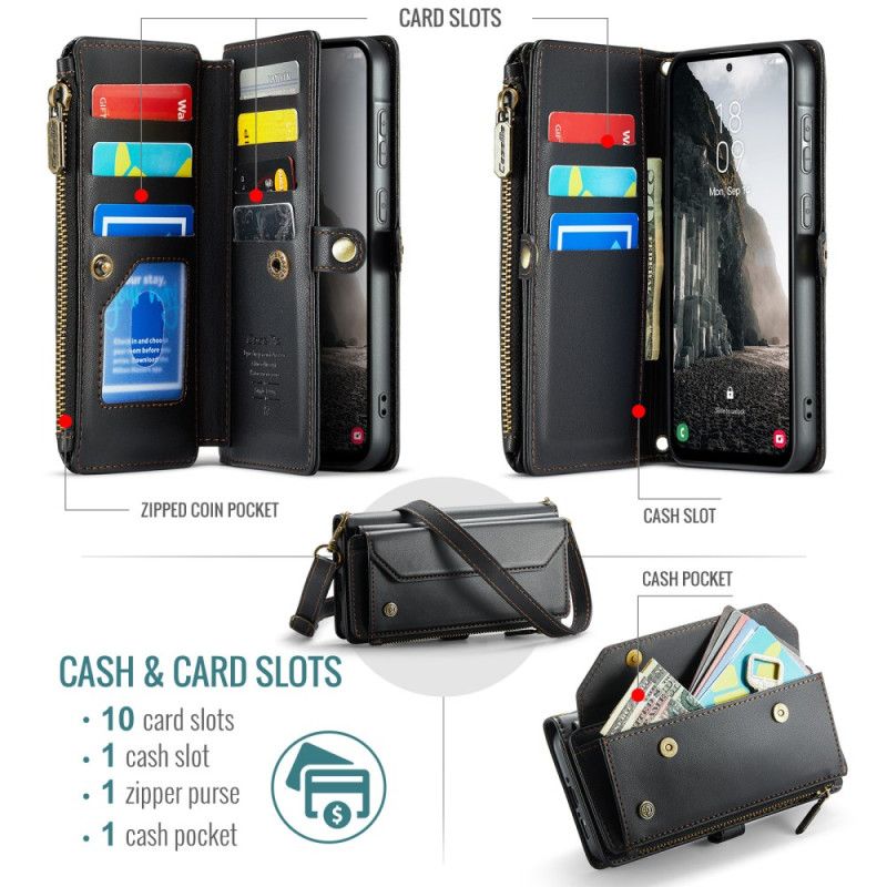 Housse Samsung Galaxy A17 4G / 5G 10 Porte-Cartes CASEME