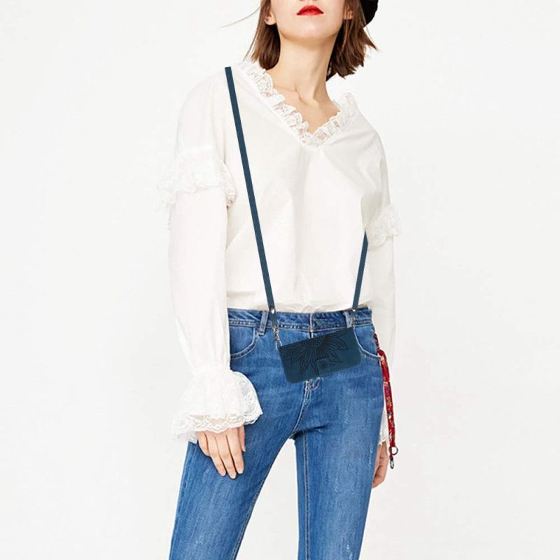 Housse Samsung Galaxy A17 4G / 5G Empreinte Tournesol à Bandoulière