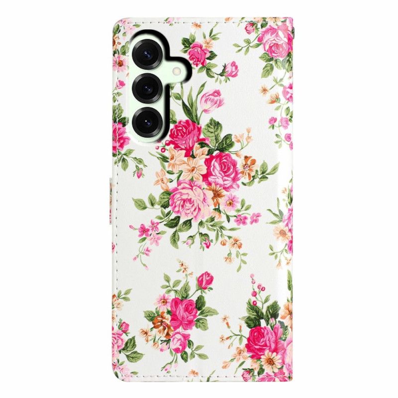Housse Samsung Galaxy A17 4G / 5G Fleurs Liberty