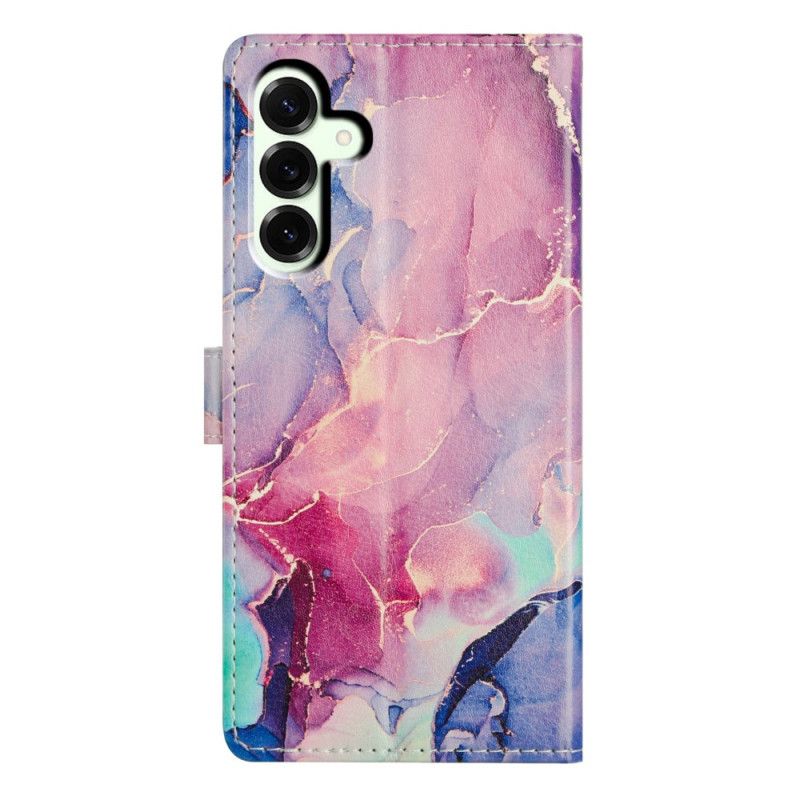 Housse Samsung Galaxy A17 4G / 5G Marbre Vert et Rose