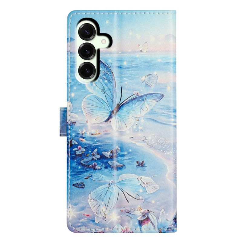 Housse Samsung Galaxy A17 4G / 5G Papillon Océanique