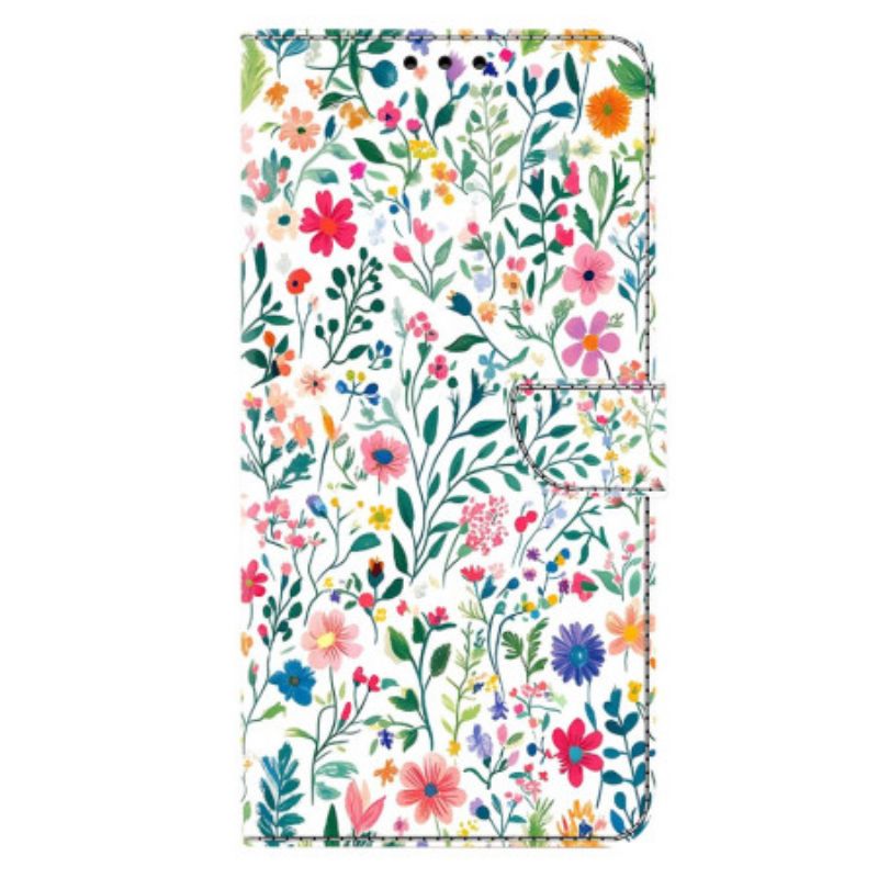Housse Samsung Galaxy A17 4G / 5G Parterre de Fleurs