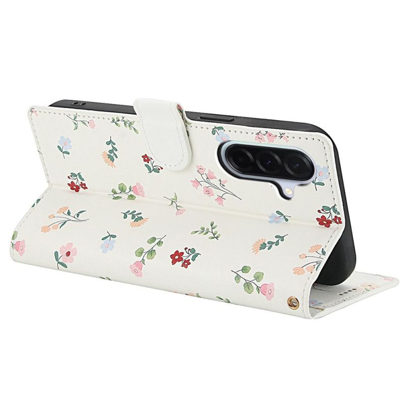 Housse Samsung Galaxy A17 4G / 5G Portefeuille Floral