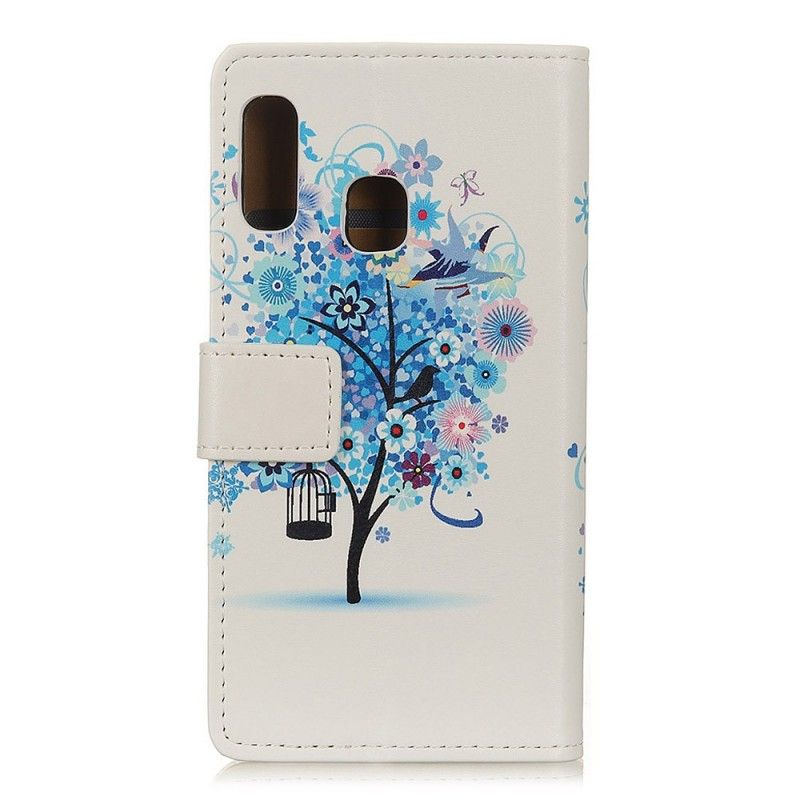 Housse Samsung Galaxy A20e Arbre Fleuri