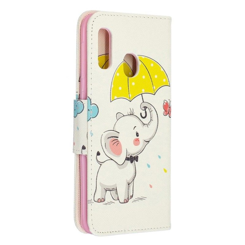 Housse Samsung Galaxy A20e Bébé Éléphant