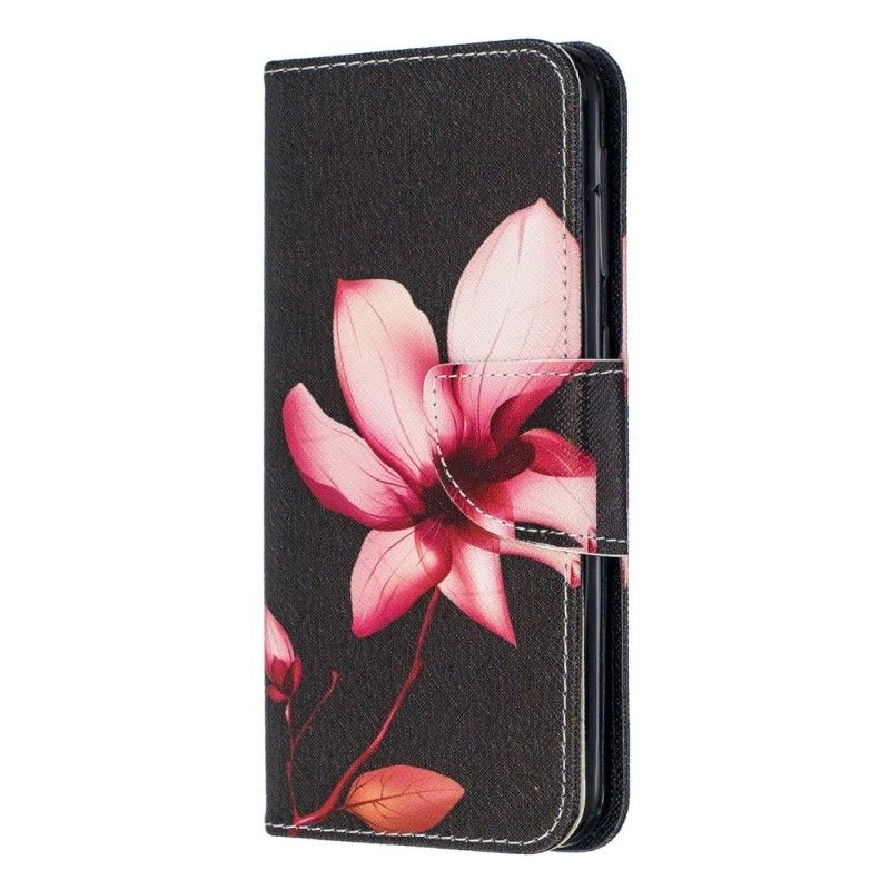 Housse Samsung Galaxy A20e Fleur Rose