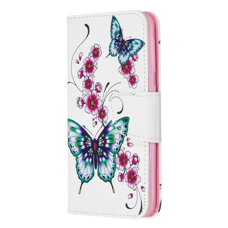Housse Samsung Galaxy A20e Merveilleux Papillons