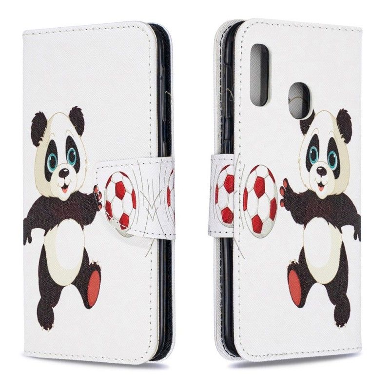 Housse Samsung Galaxy A20e Panda Foot