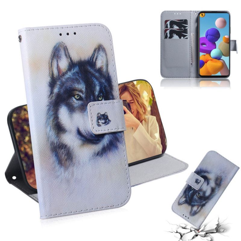 Housse Samsung Galaxy A21s Regard Canin