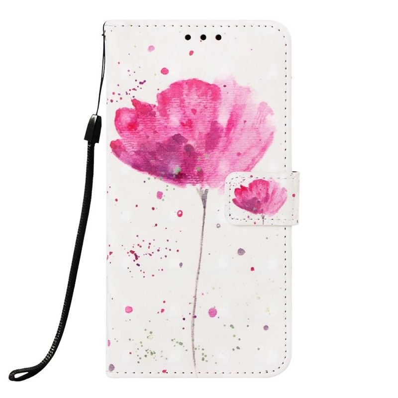 Housse Samsung Galaxy A30 Coquelicot Aquarelle