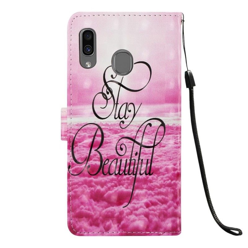 Housse Samsung Galaxy A30 Stay Beautiful