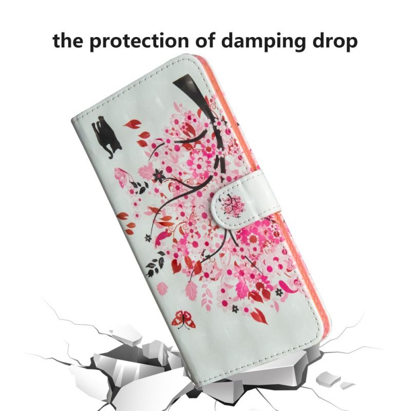 Housse Samsung Galaxy A31 Arbre Rose