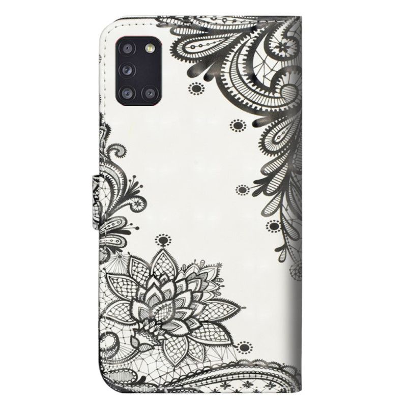 Housse Samsung Galaxy A31 Chic Dentelle