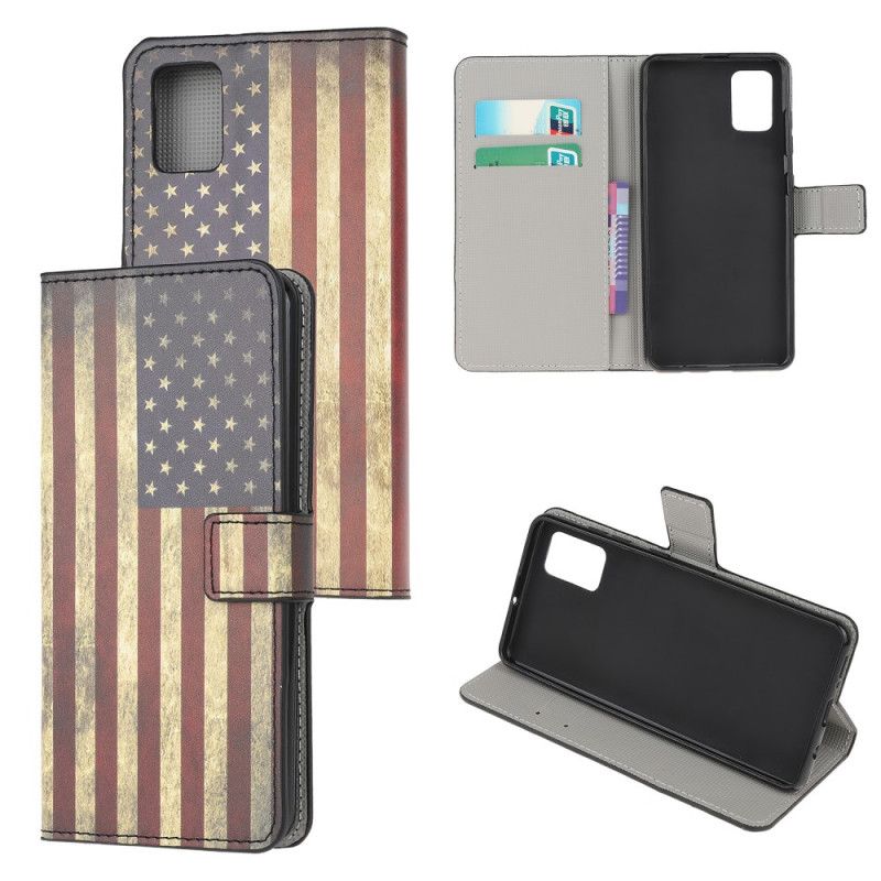 Housse Samsung Galaxy A31 Drapeau Usa