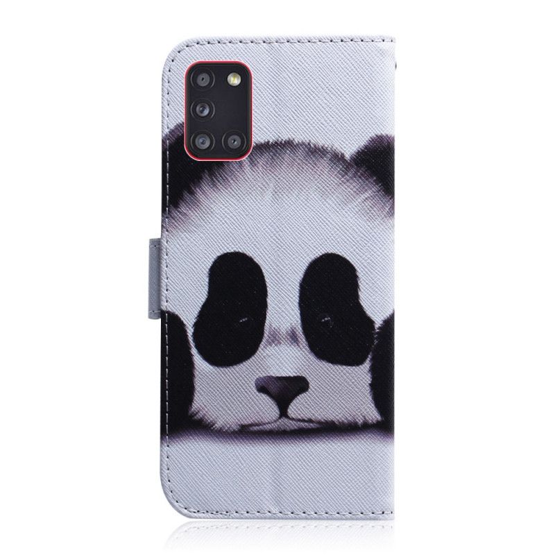 Housse Samsung Galaxy A31 Face De Panda