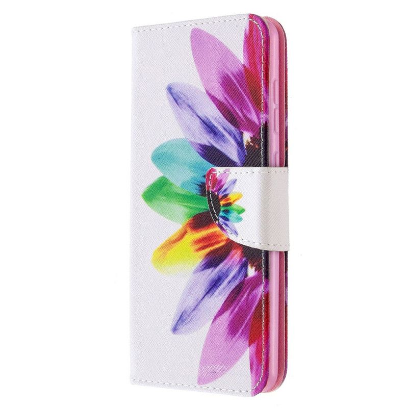 Housse Samsung Galaxy A31 Fleur Aquarelle