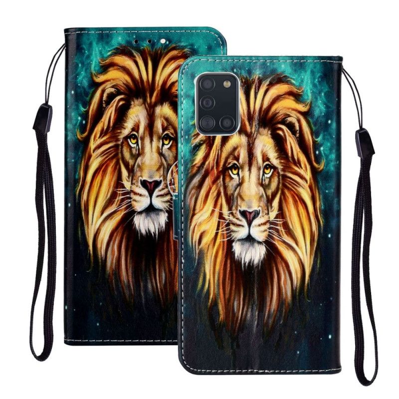 Housse Samsung Galaxy A31 King Lion