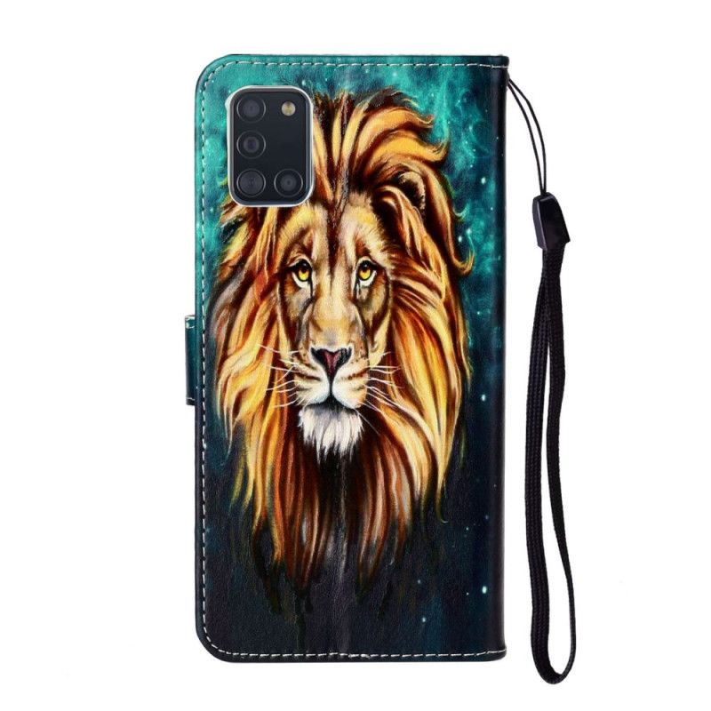 Housse Samsung Galaxy A31 King Lion