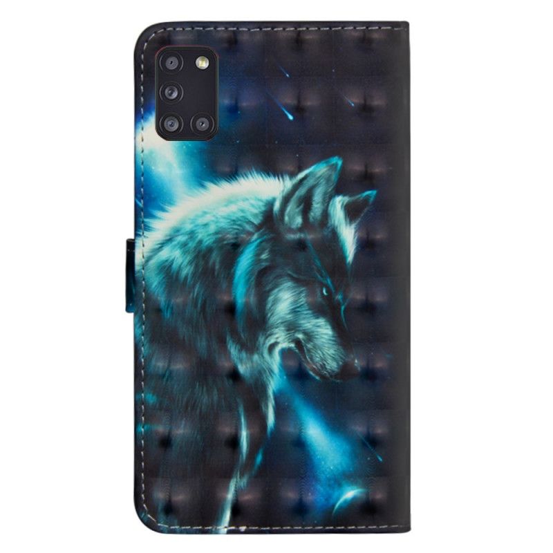 Housse Samsung Galaxy A31 Loup Majestueux