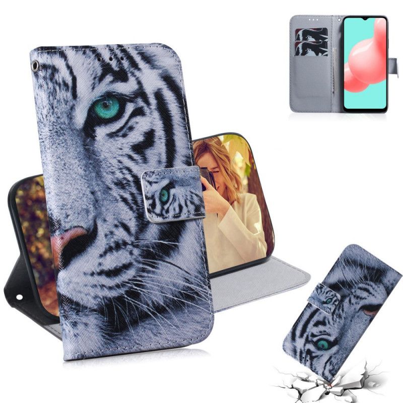 Housse Samsung Galaxy A32 5g Face De Tigre