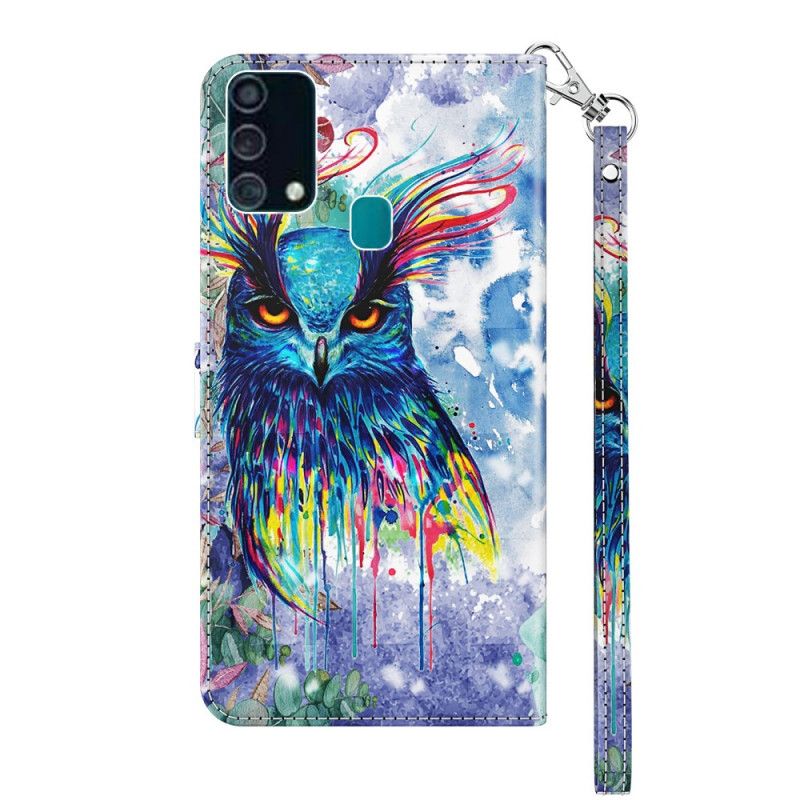 Étui Housse Samsung Galaxy A32 5g Light Spot Oiseau Aquarelle