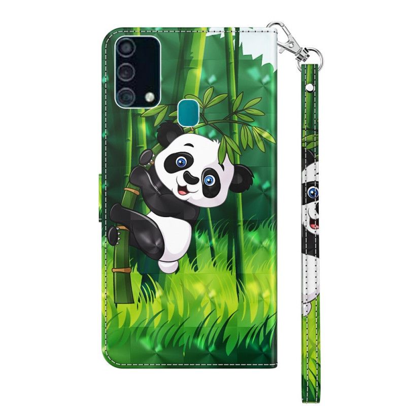 Housse Samsung Galaxy A32 5g Light Spot Panda Et Bambou