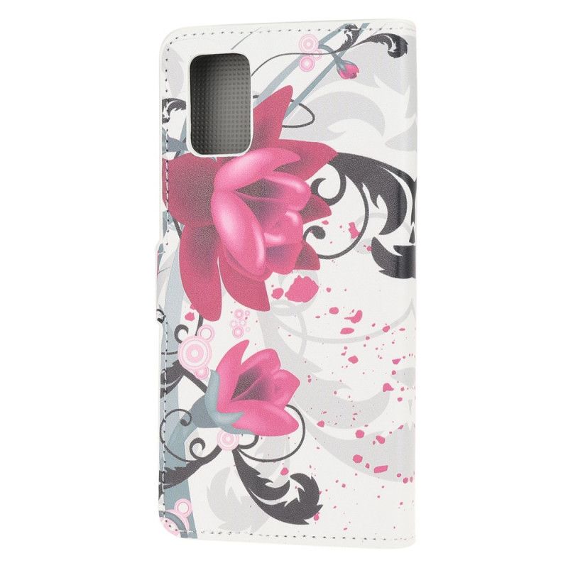 Housse Samsung Galaxy A32 5g Tropical Flowers