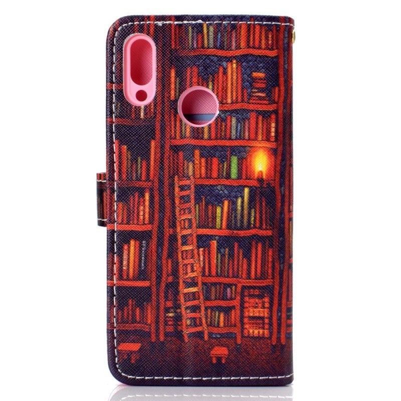 Housse Samsung Galaxy A40 Bibliothèque