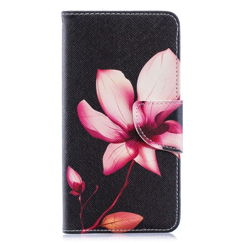 Étui Housse Samsung Galaxy A40 Fleur Rose