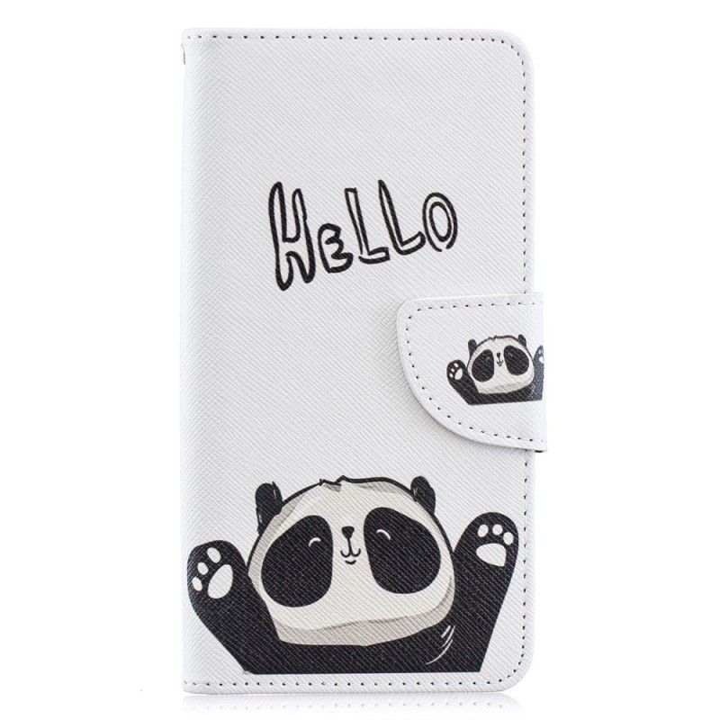 Housse Samsung Galaxy A40 Hello Panda