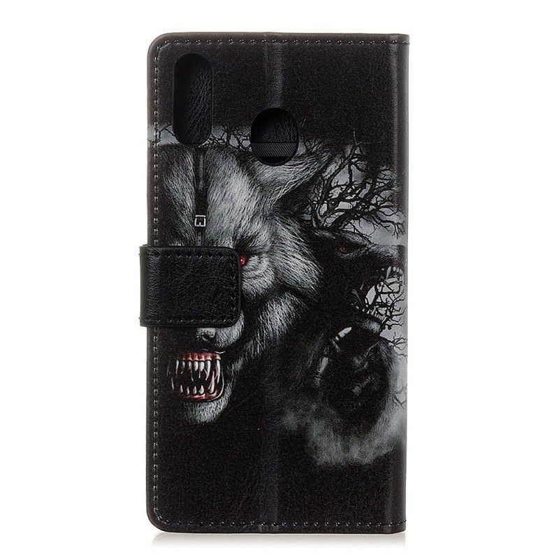 Housse Samsung Galaxy A40 Loup Garou