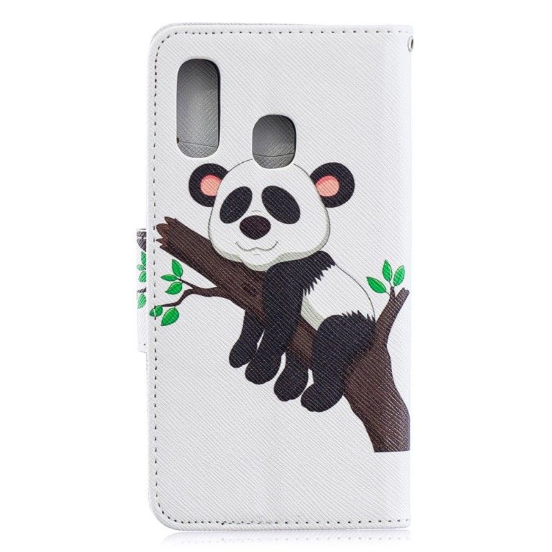 Housse Samsung Galaxy A40 Panda Paresseux