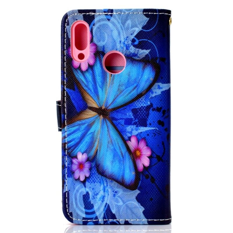 Housse Samsung Galaxy A40 Papillon Tropical