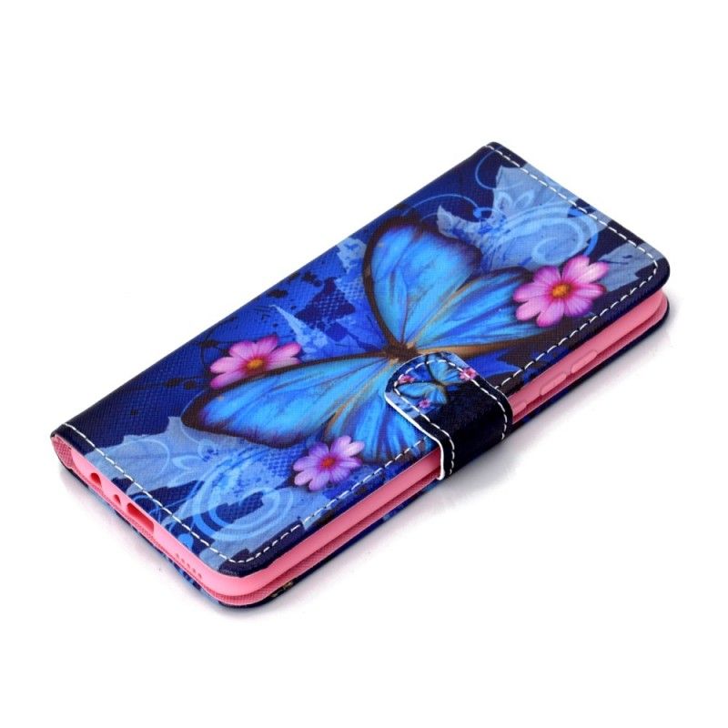 Housse Samsung Galaxy A40 Papillon Tropical