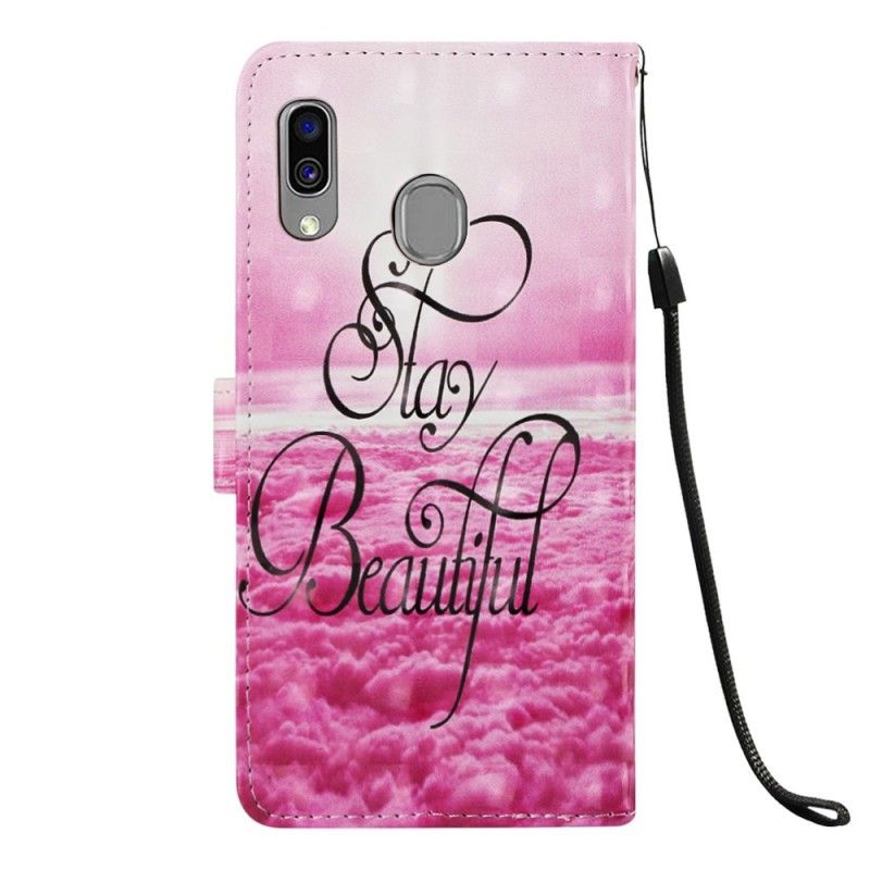 Housse Samsung Galaxy A40 Stay Beautiful