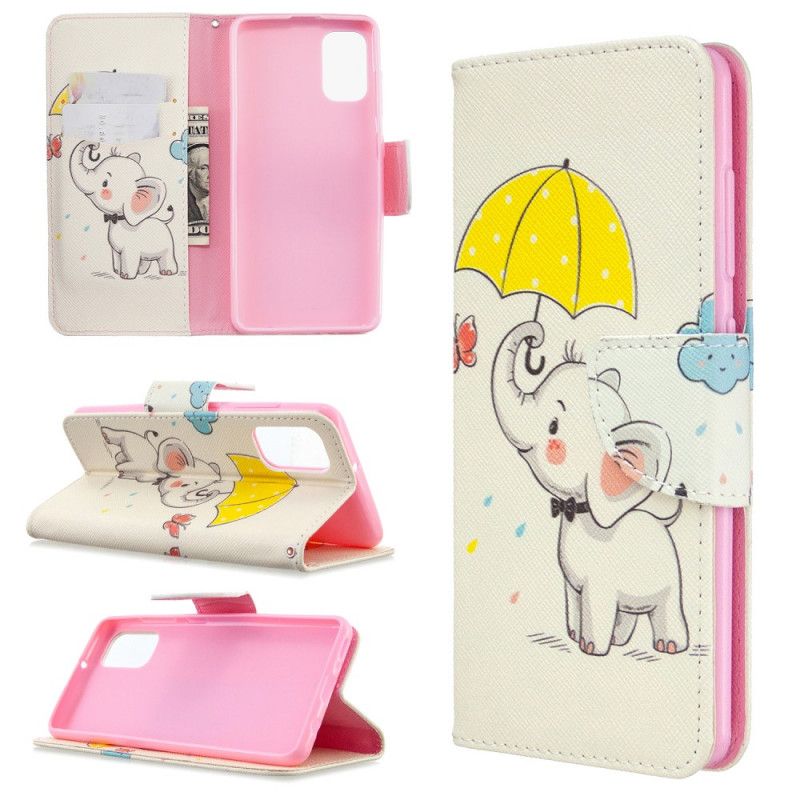 Housse Samsung Galaxy A41 Bébé Éléphant