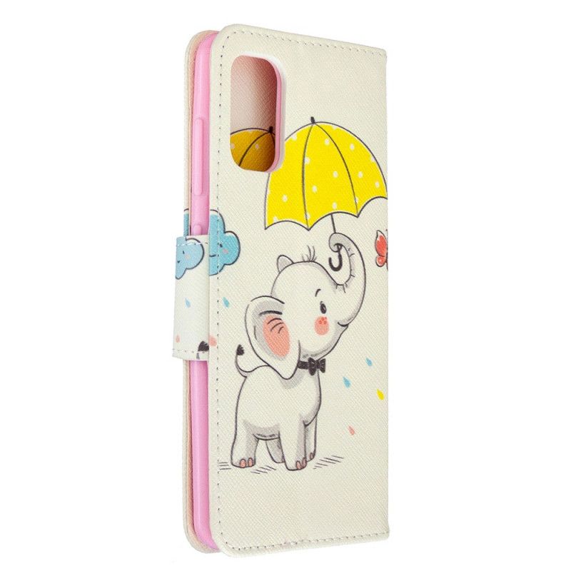 Housse Samsung Galaxy A41 Bébé Éléphant