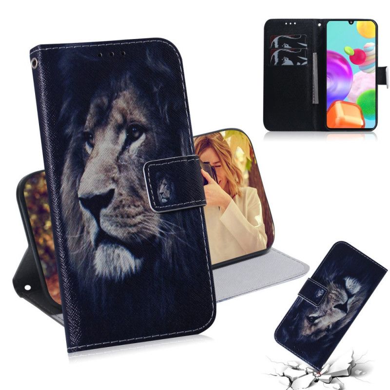 Housse Samsung Galaxy A41 Dreaming Lion