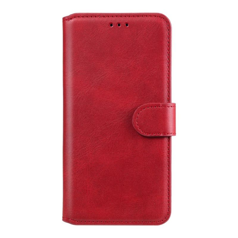 JEHF010171 Rouge Fermeture Magnétique und Flip Béquille pour Samsung Galaxy A41 Coque pour Galaxy A41 Housse Etui en Cuir PU Portefeuille Coque avec Fente Carte 