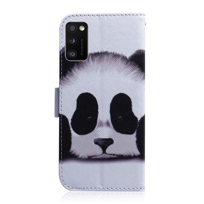 Étui Housse Samsung Galaxy A41 Face De Panda