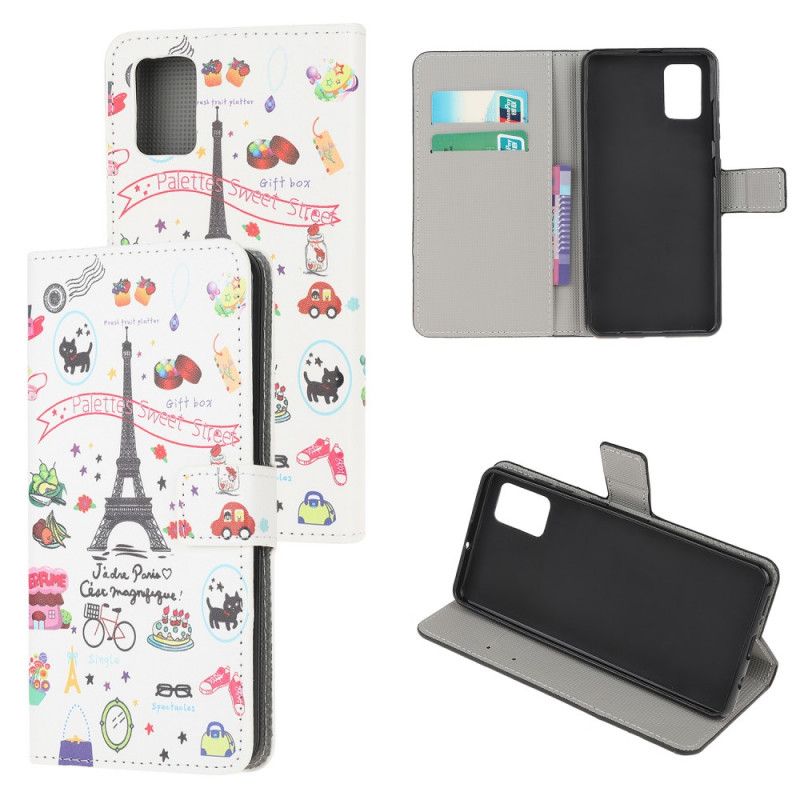 Housse Samsung Galaxy A41 J'adore Paris