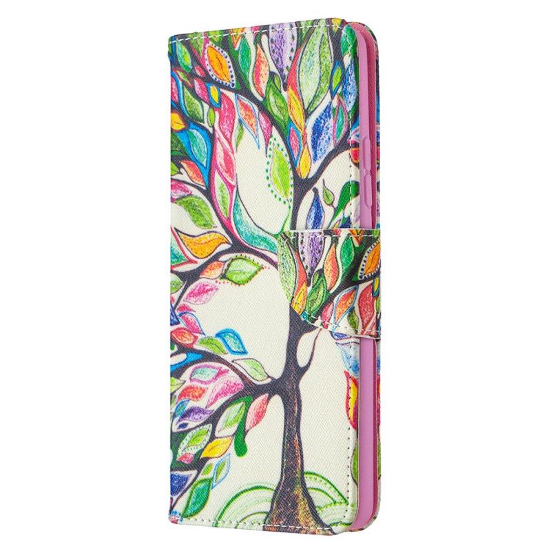 Housse Samsung Galaxy A42 5g Arbre Coloré