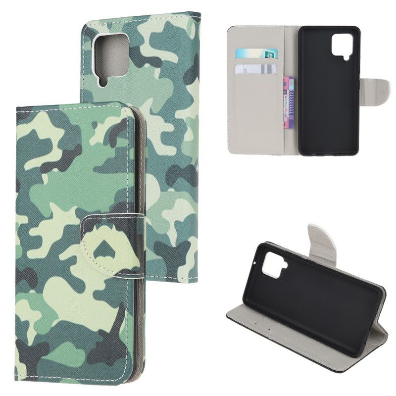 Étui Housse Samsung Galaxy A42 5g Camouflage Militaire