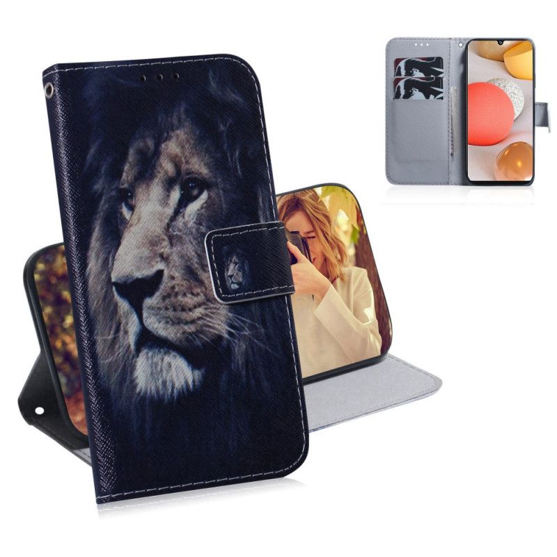 Housse Samsung Galaxy A42 5g Dreaming Lion